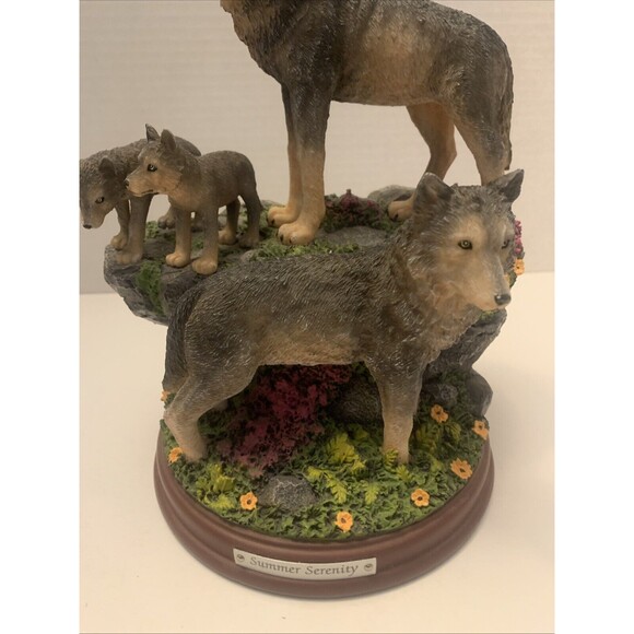 The Bradford Exchange Summer Serenity The Protectors Of The Pack Issue #13 8" - Picture 6 of 9